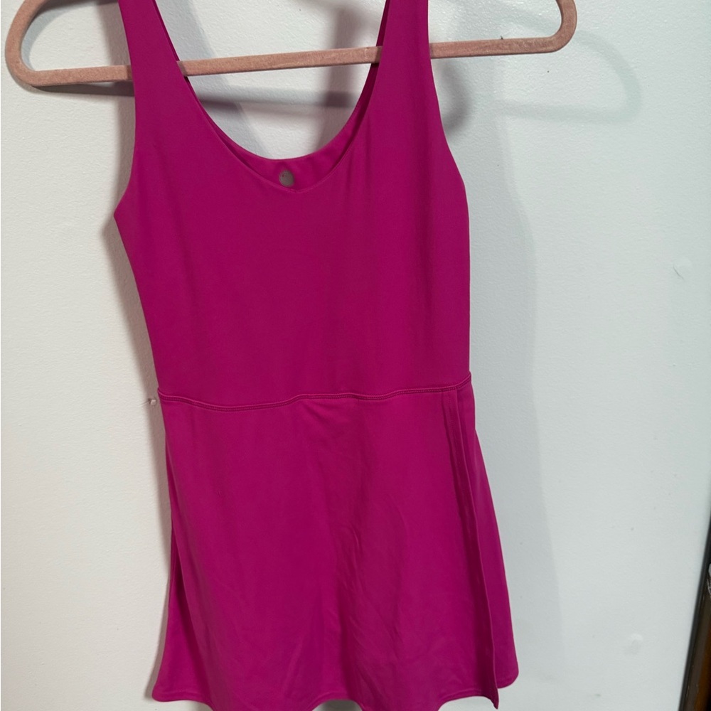 Yogalicious Fuchsia Mini Dress